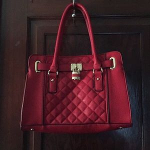 Charming Charlie’s red lock purse